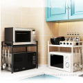 Metal Retractable microwave storage rack